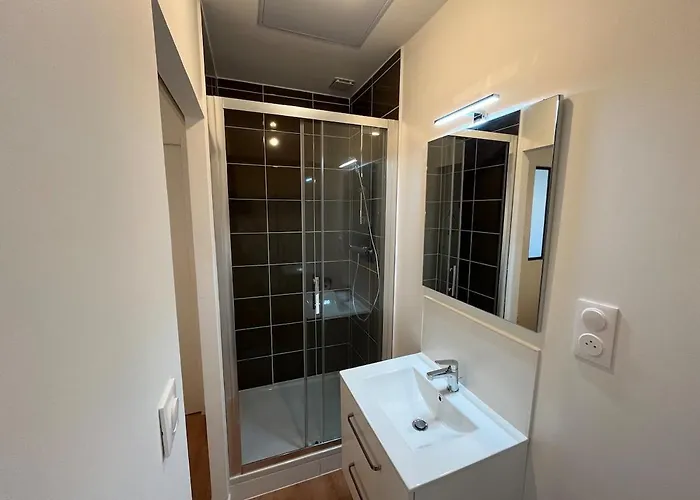 Avec Coin Nuit & Cuisine Exterieur Agreable 22b 公寓 *